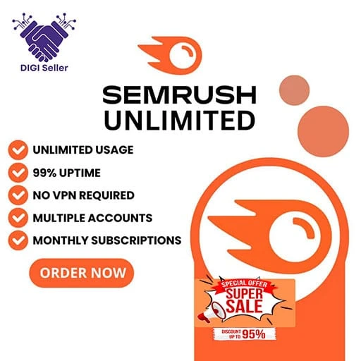 Semrush Unlimited in Cheap Price 1 Month Subscription